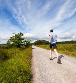 Man running